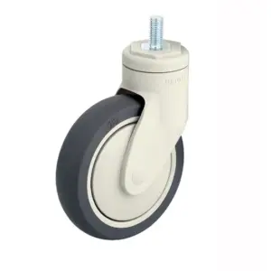 100MM/RUEDA SENCILLA VÀSTAGO DE TORNILLO LIBRE