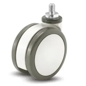 RODAJA TWIN 3" BAL/PRECISIÓN RUEDA POLIURETANO VÁSTAGO M10