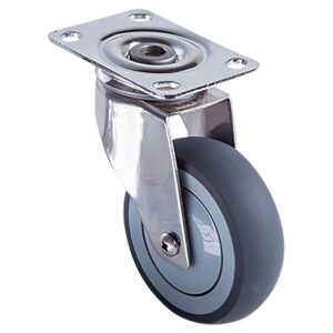 RODAJA TPR HORQUILLA ACERO INOX