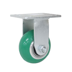 RODAJA PU VERDE C/ALUMINIO