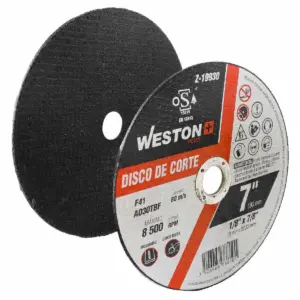 DISCO DE CORTE PARA INOXIDABLE