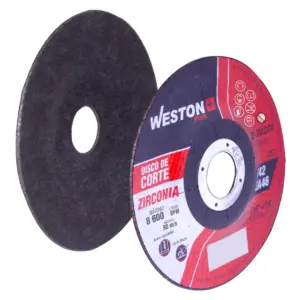 DISCO DE CORTE PARA INOXIDABLE DE ZIRCONIO