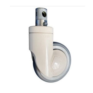 RUEDA CON FRENO INTERNO Y DIRECCIÓN DE 125 MM X 32MM VÁSTAGO CORTO  ++PRUEBA++